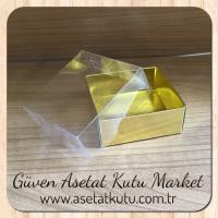 5x5x2.2 Gold Metalize Kutu