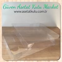 30x30x5 Komple Asetat Kutu