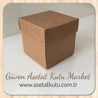 6x6x6 Kraft Komple Karton Kutu