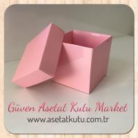 6x6x6 Pembe Komple Karton Kutu