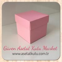 6x6x6 Pembe Komple Karton Kutu