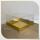 20x20x10 Altı Gold Metalize Karton Üstü Asetat Kutu