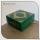 8x8x3.5 Yeşil Üzeri Gold Saray Desenli Komple Karton Kutu
