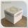 8x8x6.5 Beyaz Üzeri Gold Saray Desenli Komple Karton Kutu